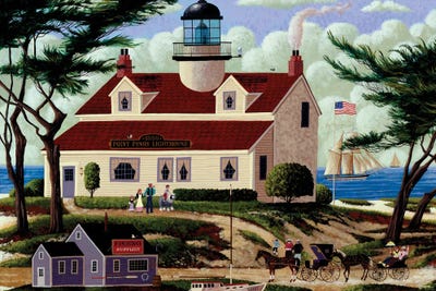 Pt Pinos by Heronim framed canvas print