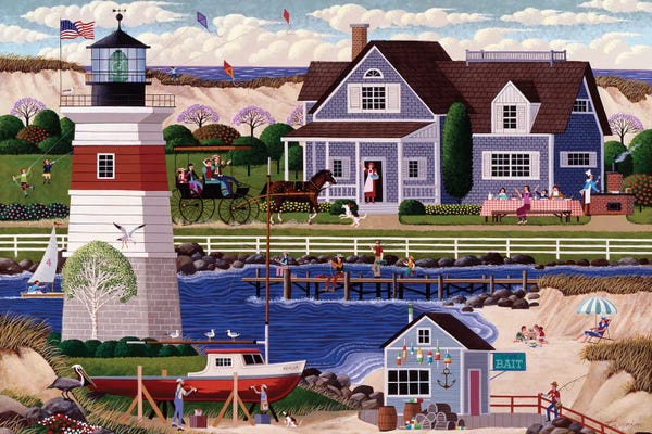 Rhode Island: Rhode Island In The Spring by Heronim