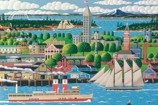 Seattle: Seattle by Heronim