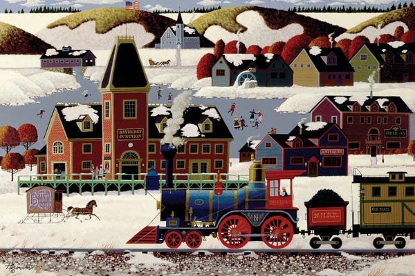 Vintage Christmas: Bayberry Junction by Heronim