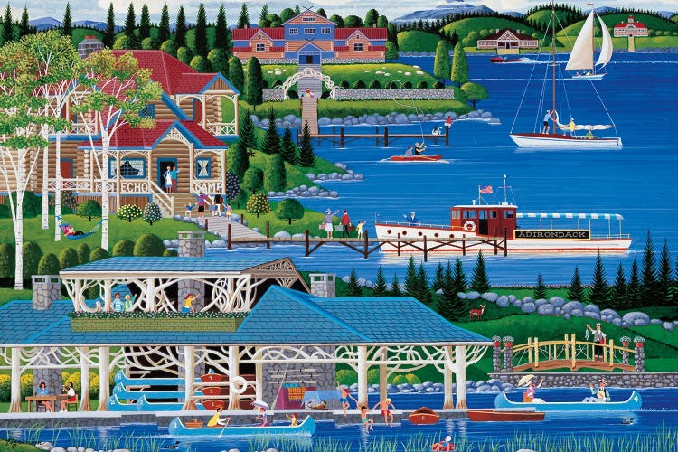 The Adirondacks by Heronim wall art