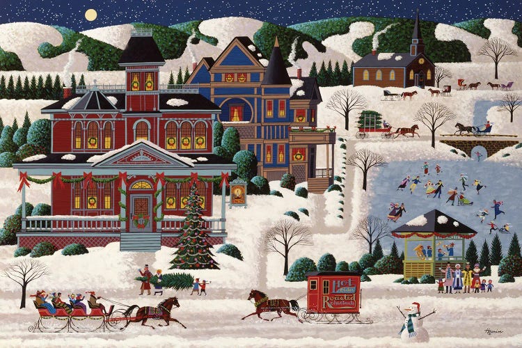 The Candlelight Inn by Heronim wall art