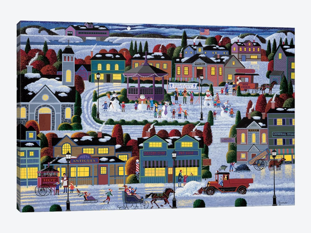 Best Of Snow by Heronim 1-piece Canvas Art Print