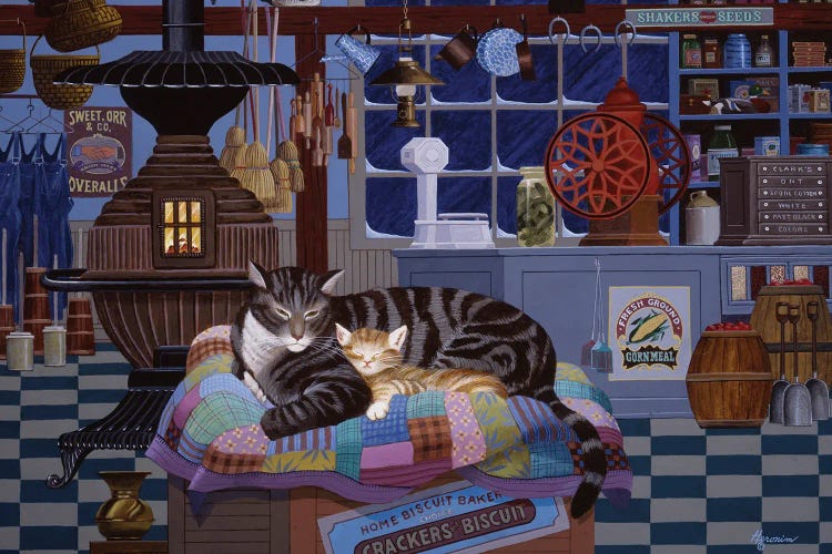 The Weather Outside Is Frightful by Heronim wall art