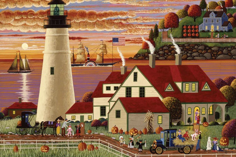 Trick Or Treat by Heronim wall art