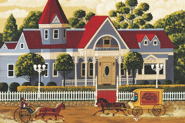 Carriages & Wagons: Victorian House by Heronim