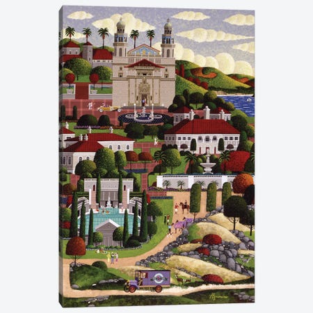 Weekend At The Castle Canvas Print #HRN151} by Heronim Canvas Art Print