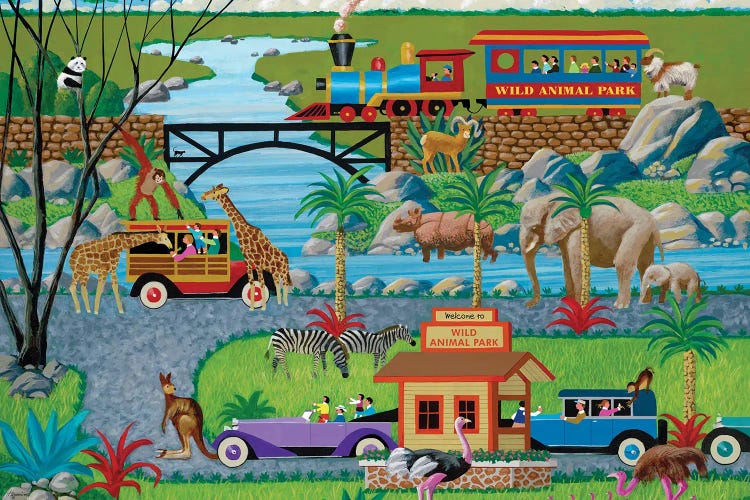 Wild Animal Park by Heronim wall art