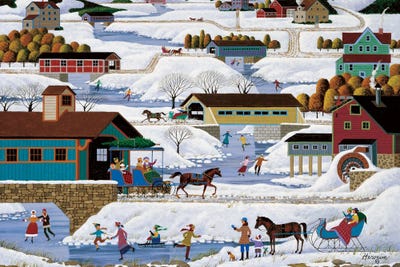 Bridges Of Shelburne County by Heronim canvas print