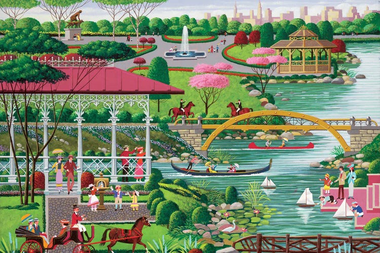 Central Park by Heronim wall art