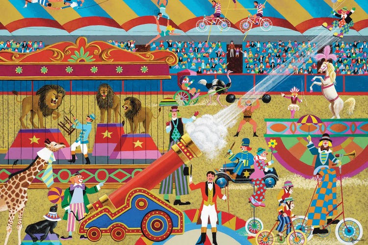 Circus by Heronim wall art