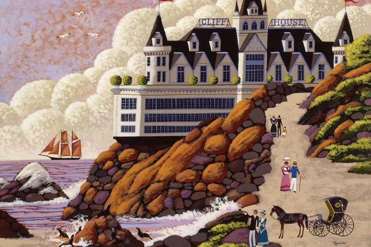 Cliff House by Heronim wall art