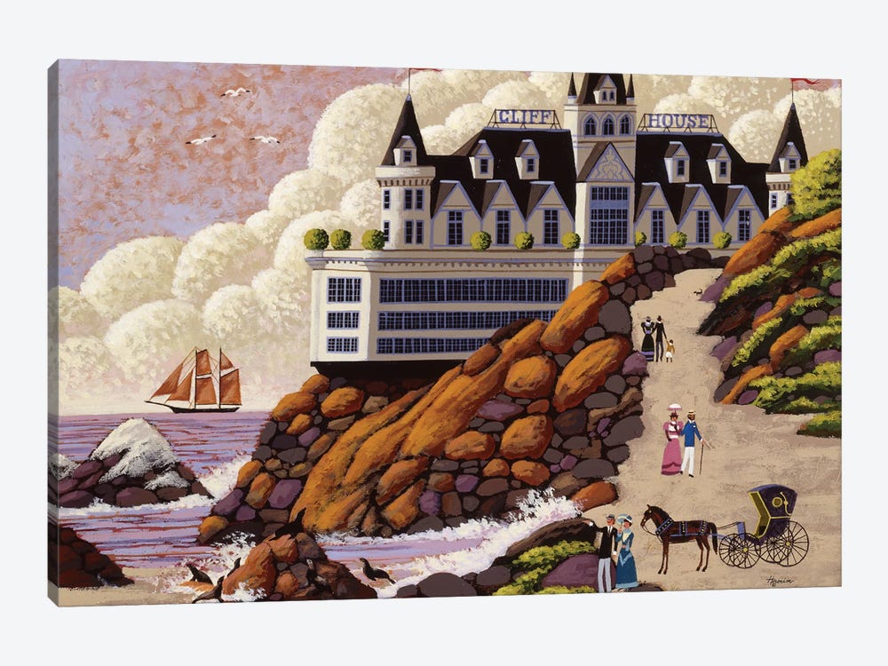 Cliff House by Heronim 1-piece Art Print