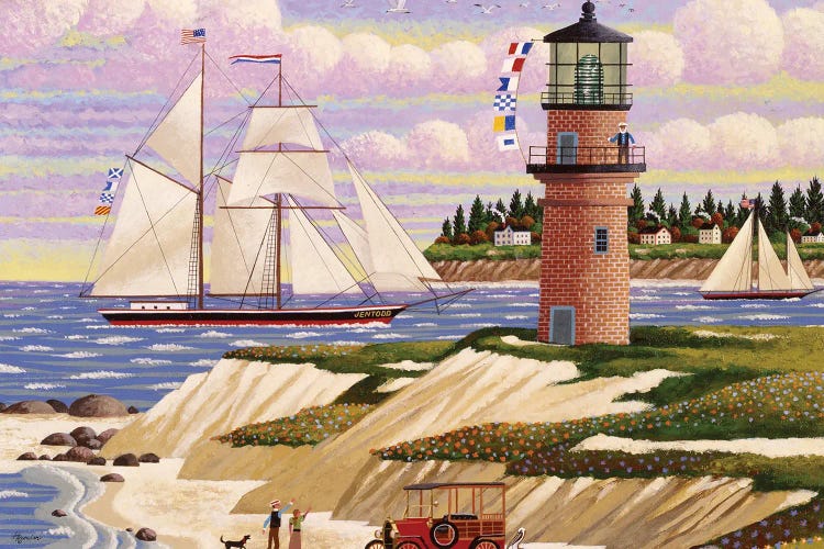 Gay Head Light by Heronim wall art