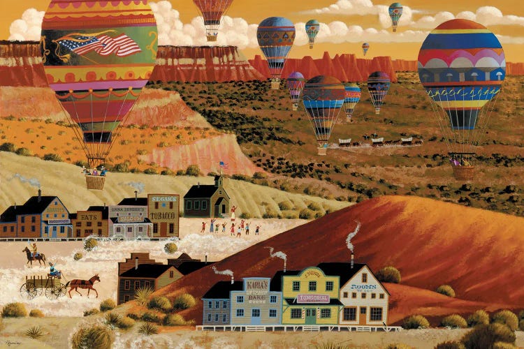 Grand Canyon Race by Heronim wall art