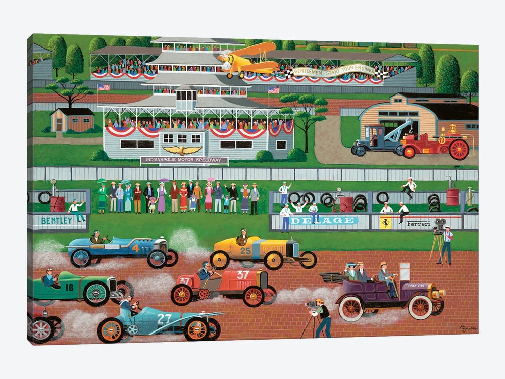 Indy 500 by Heronim 1-piece Art Print
