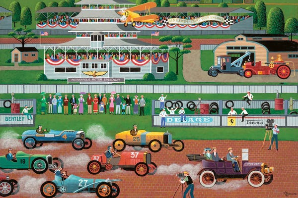 Auto Racing: Indy 500 by Heronim