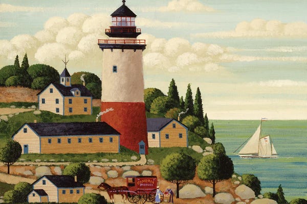 Lighthouses: Lighthouse Delivery by Heronim