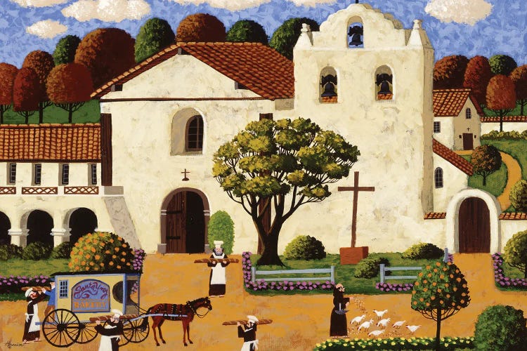 Loaves From The Mission by Heronim wall art