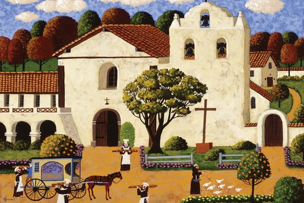 Places Of Worship: Loaves From The Mission by Heronim