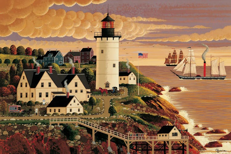 Morning In Maine by Heronim wall art