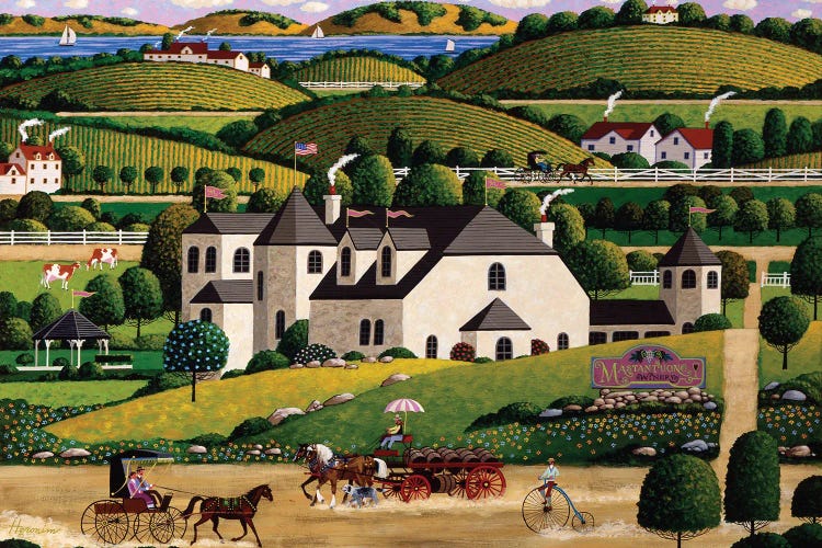 Mostantuono Winery by Heronim wall art