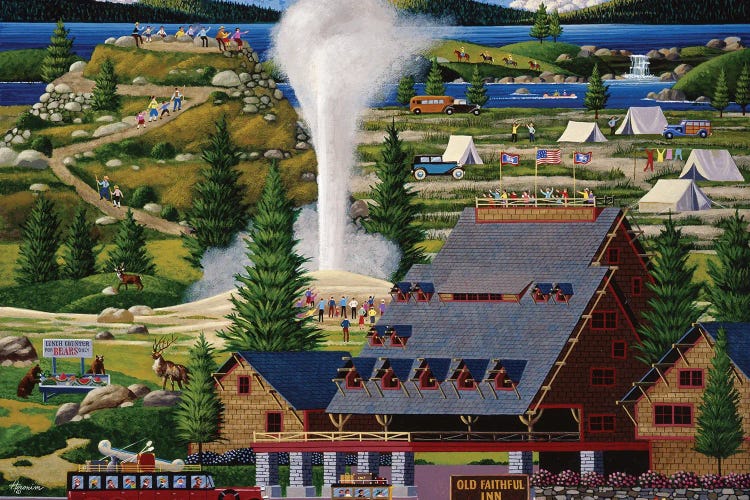 Old Faithful by Heronim wall art