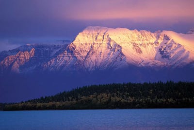 Mt. Katolinat With Naknek Lake In The Foreground, Katmai National Park & Preserve, Alaska, USA by Hugh Rose art print