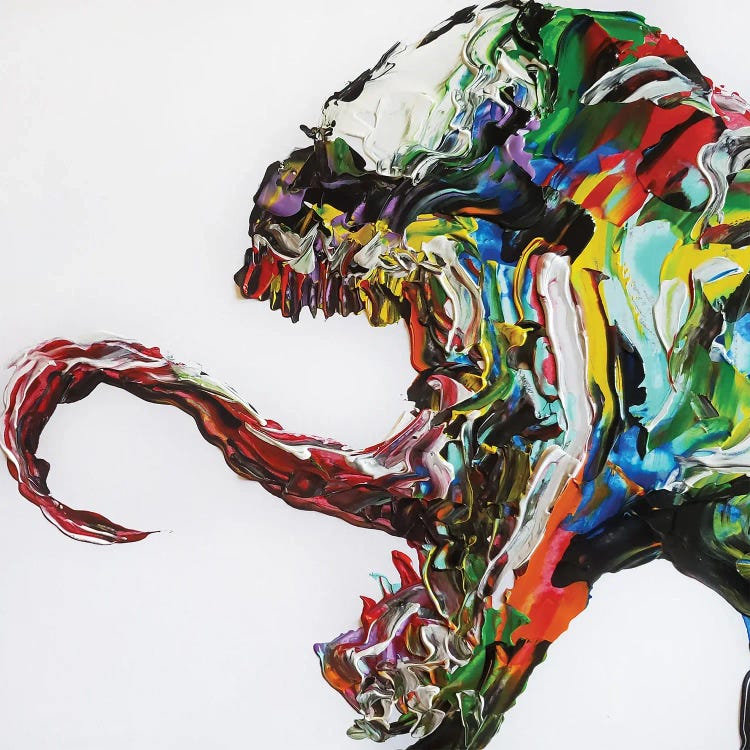 Venom Abstract by Andrew Harr wall art