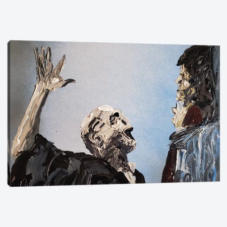 Voldemort And Harry Canvas Print #HRR104} by Andrew Harr Canvas Wall Art