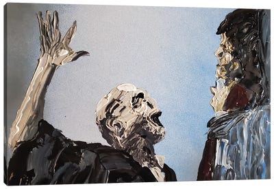 Voldemort And Harry Canvas Art Print - Andrew Harr