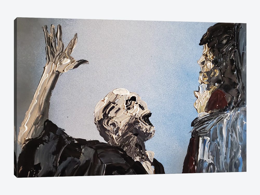 Voldemort And Harry by Andrew Harr 1-piece Art Print