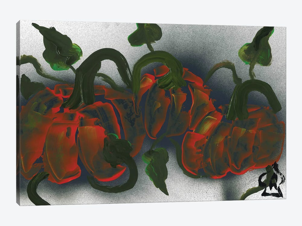 Pumpkins by Andrew Harr 1-piece Canvas Print