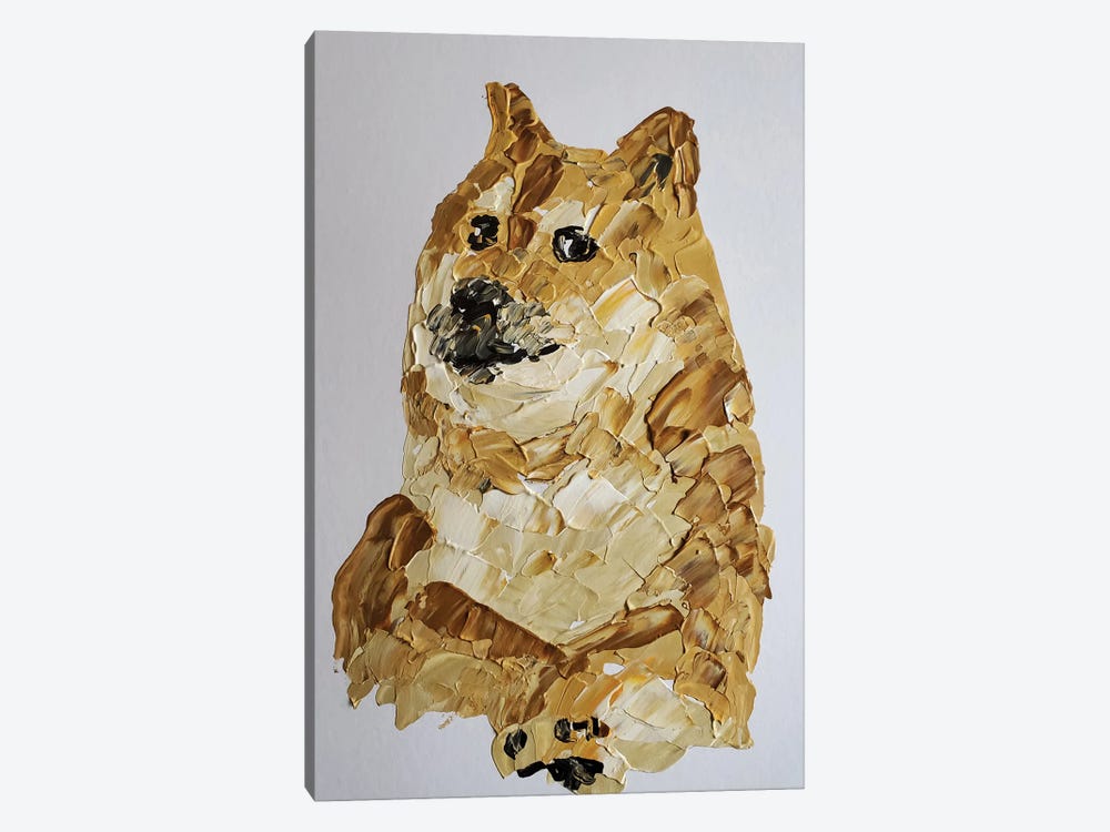 Doge by Andrew Harr 1-piece Canvas Print
