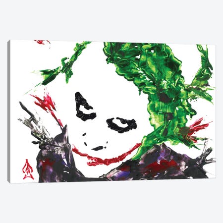 Joker Abstract I Canvas Print #HRR13} by Andrew Harr Art Print