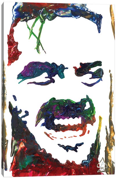 Here's Johnny Canvas Art Print - Jack Torrance