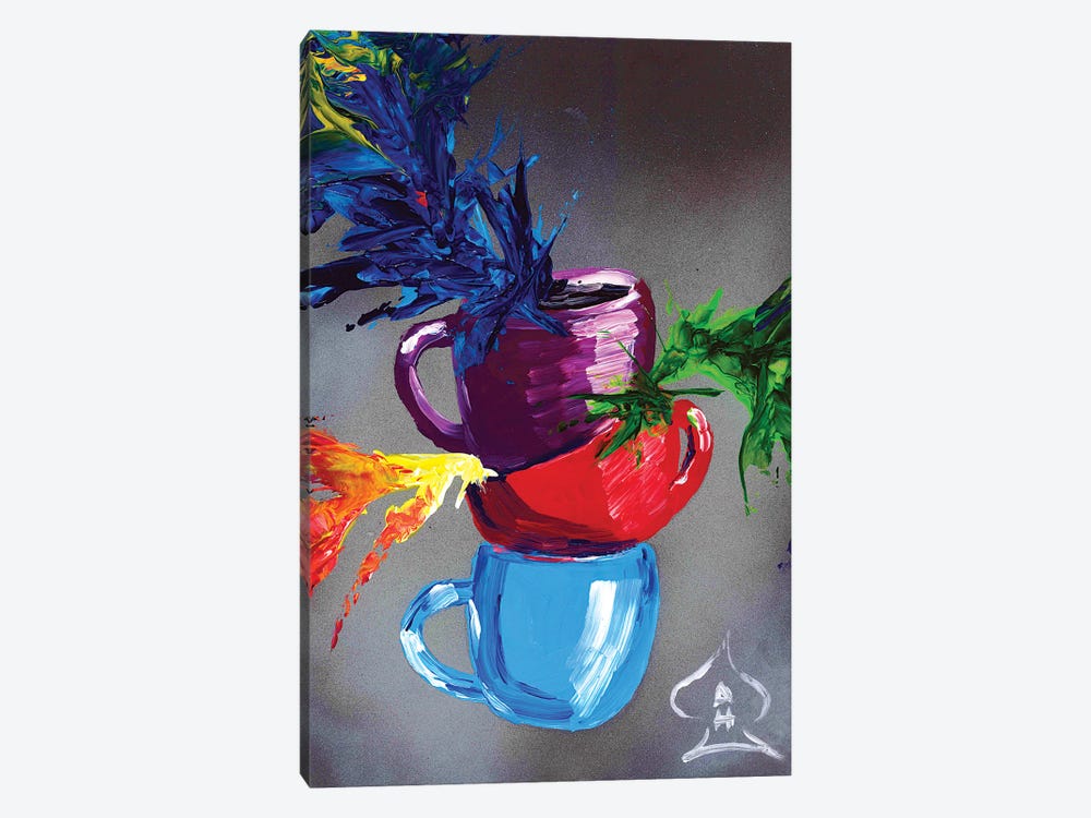 Cups by Andrew Harr 1-piece Canvas Wall Art