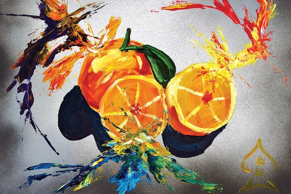 Andrew Harr: Orange Explosion by Andrew Harr