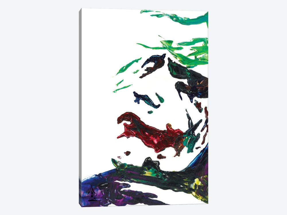 Joker Abstract III by Andrew Harr 1-piece Canvas Artwork