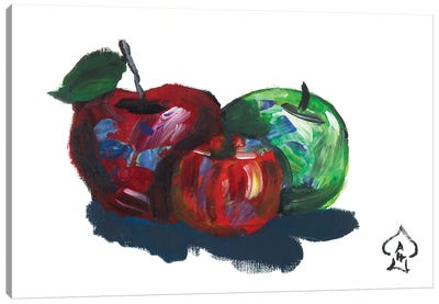 Apples Canvas Art Print - Andrew Harr