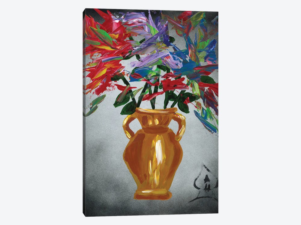 Vase Explosion by Andrew Harr 1-piece Canvas Art
