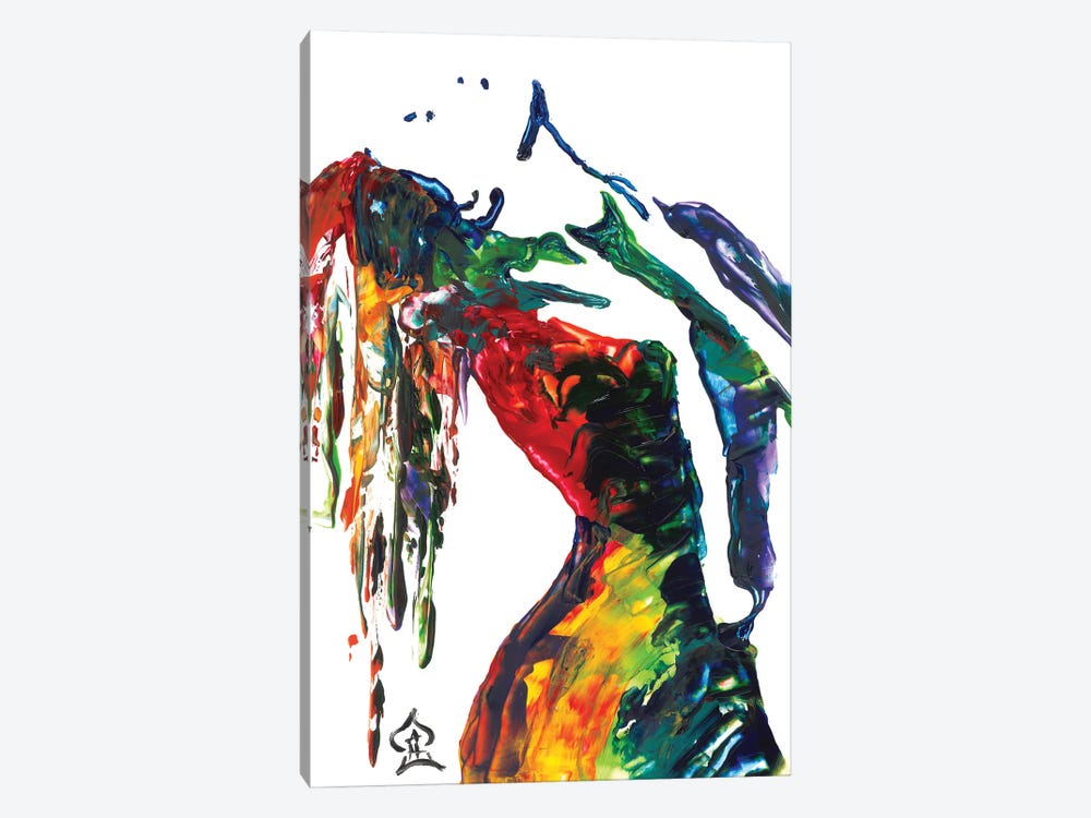 Abstract Woman Figure I by Andrew Harr 1-piece Canvas Art