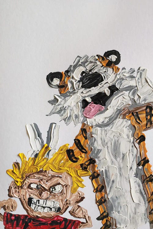 Calvin And Hobbes Portrait