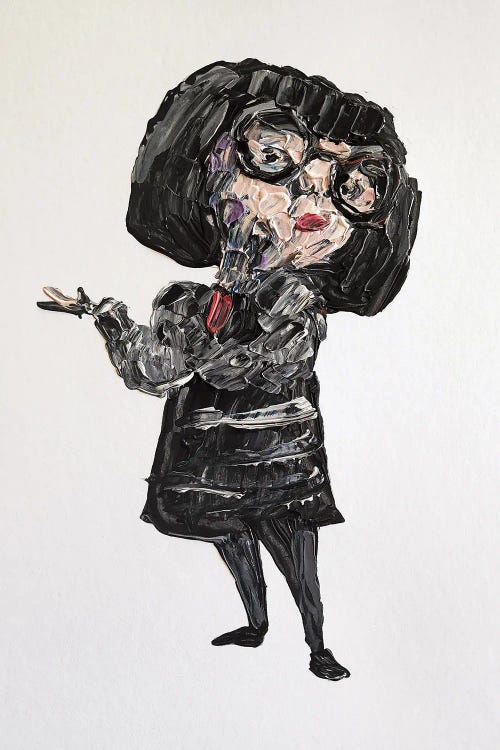 Edna Mode by Andrew Harr wall art