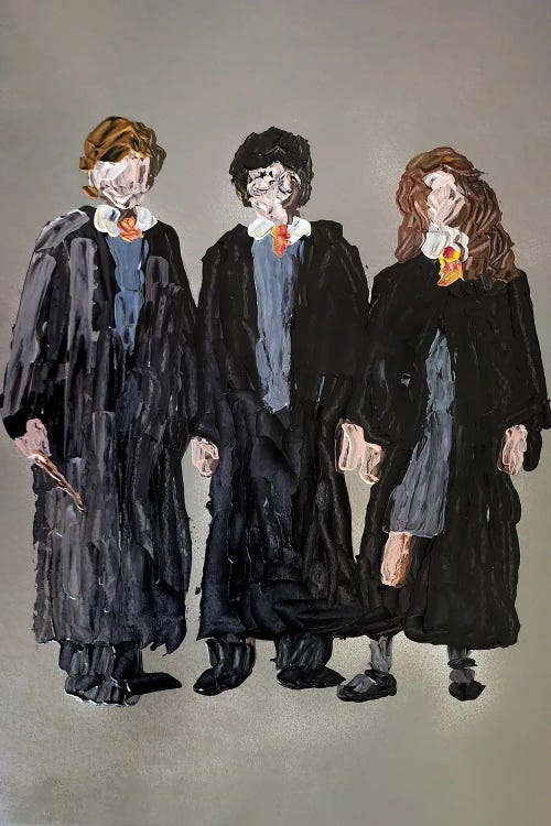 Harry Potter Cast by Andrew Harr wall art