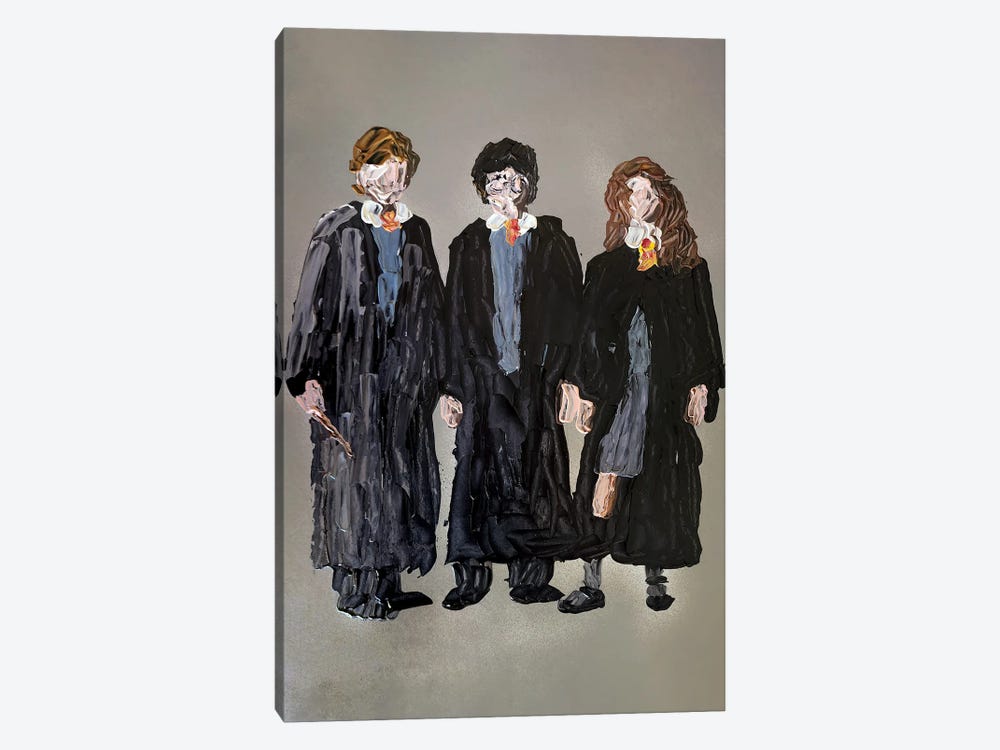 Harry Potter Cast by Andrew Harr 1-piece Canvas Art