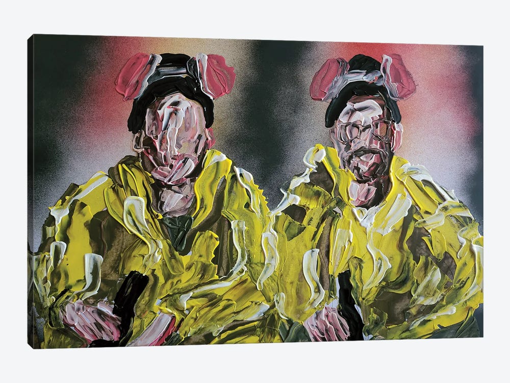Jesse And Walter by Andrew Harr 1-piece Canvas Print