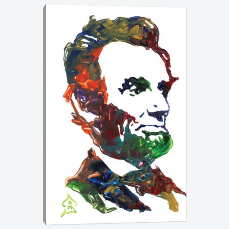 Lincoln I Canvas Print #HRR9} by Andrew Harr Art Print