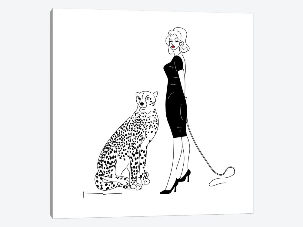 You Said I Could Get A Cat by Antonia Harris 1-piece Canvas Art