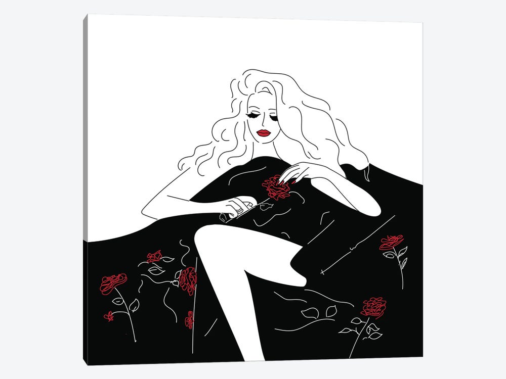 Life Truly Is A Bed Of Roses. by Antonia Harris 1-piece Art Print